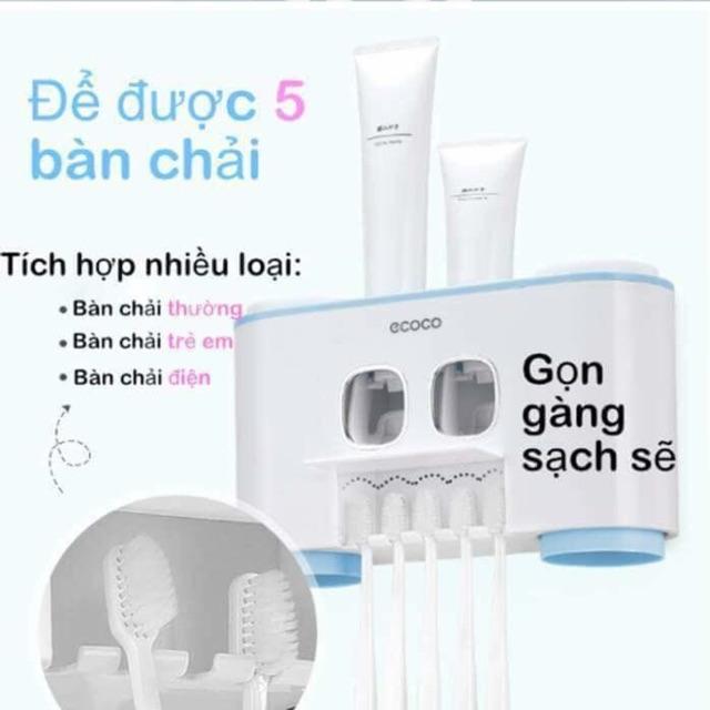 Bộ nhả kem đánh răng coco