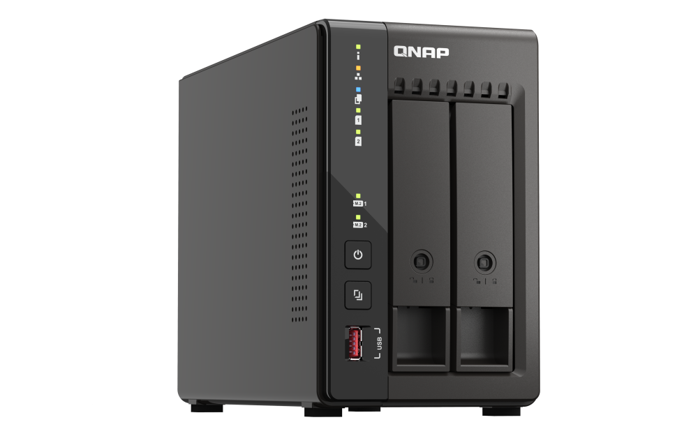Thiết Bị Lưu Trữ Nas QNAP, Model: TS-253E-8G - Hàng chính hãng