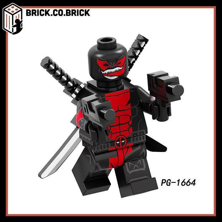 Mô Hình Lắp Ráp Siêu Anh Hùng Lasher Anti-Venom Venomverse minifig Super Hero MCU PG8190