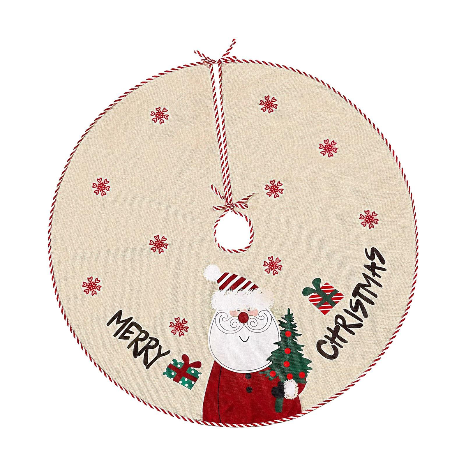 Christmas Tree Skirt Christmas Tree Apron for Valentine's Day Party New Year