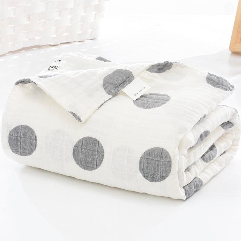 Muslin Bé Chăn Ủ Hình Bộ Chăn Gối 3 Lớp 110Cm * 110Cm Tre Muslin Swaddles Bé Trai Chăn Chăn Ga ga