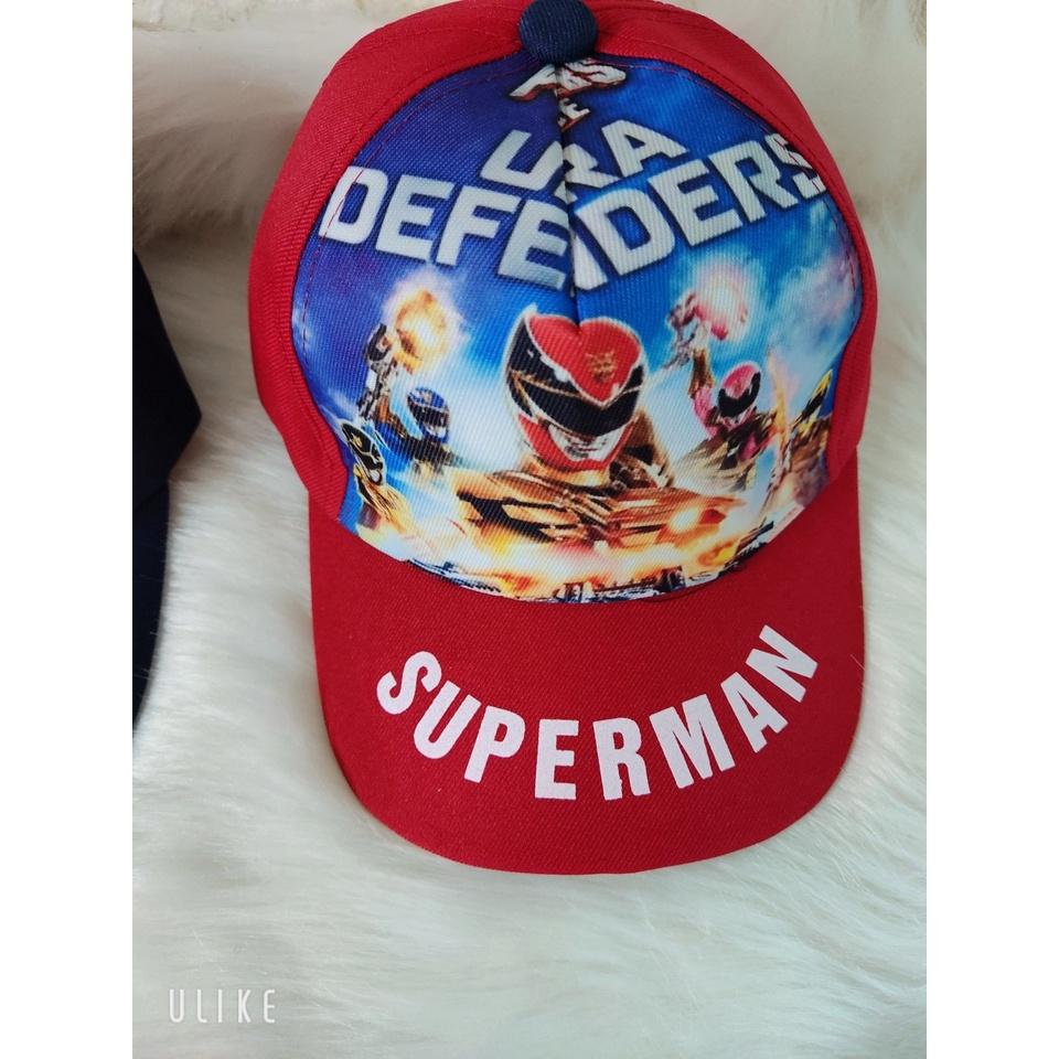 Mũ phớt siêu nhân in chữ SUPERMAN cho bé trai