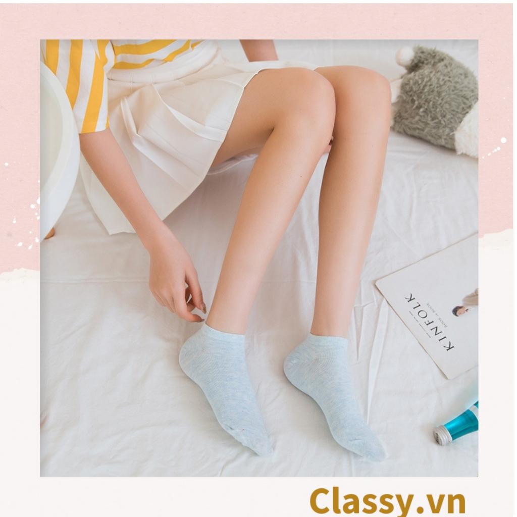 Tất cổ ngắn Classy, vớ cổ ngăn cotton dày dặn, phù hợp cả nam và nữ G1406