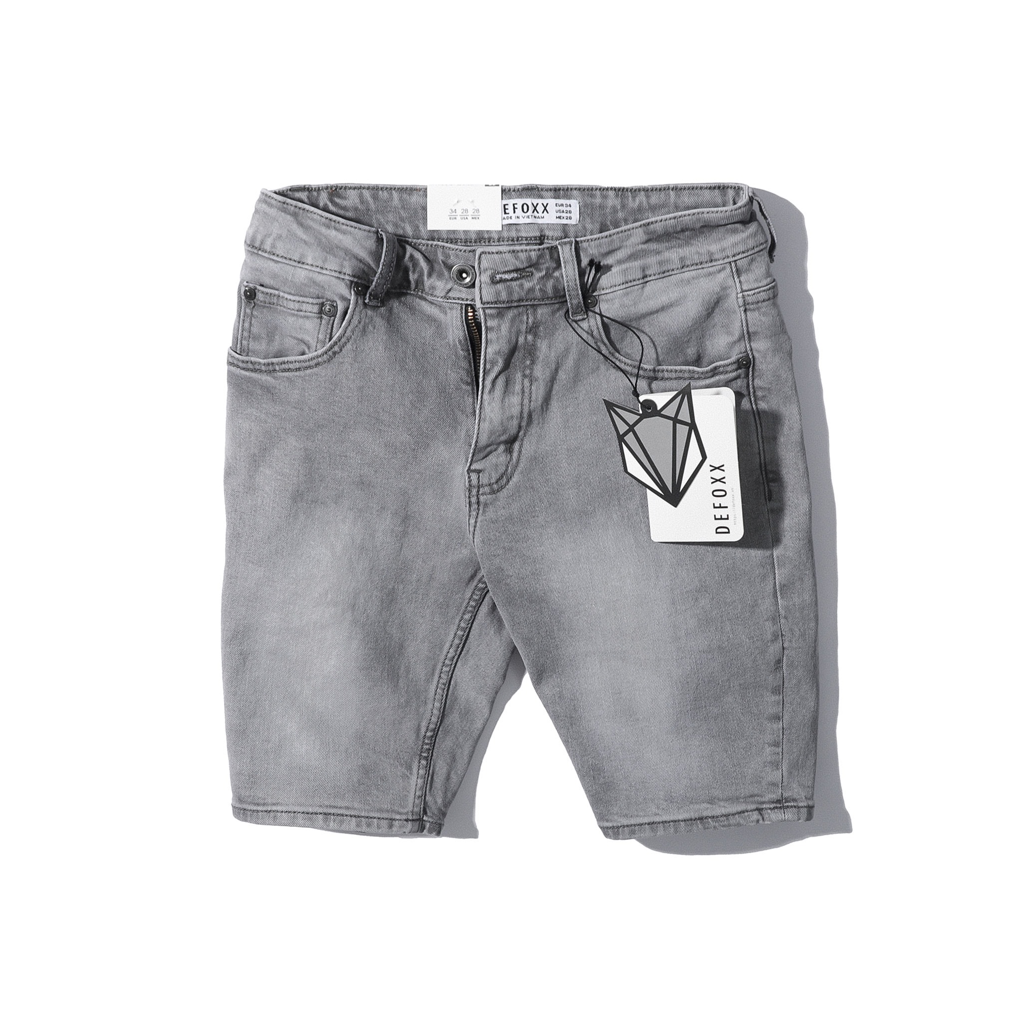 Quần short jeans nam trơn 4 màu chất liệu jean cao cấp co giãn bền màu SJDF | LASTORE MENSWEAR