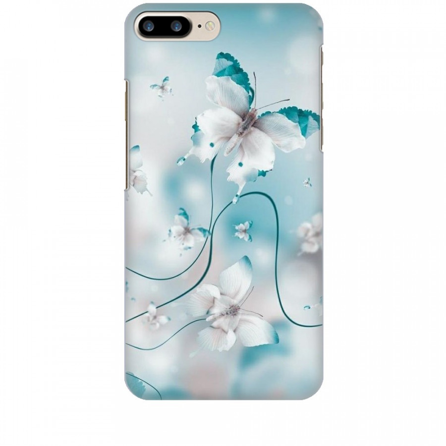 Ốp lưng dành cho điện thoại IPHONE 7 PLUS Cánh Bướm Xanh Mẫu 1