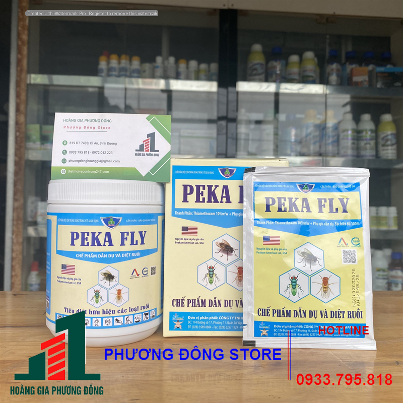 Thuốc diệt ruồi dạng bả PEKA FLY _300g