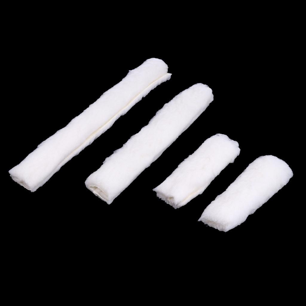 4pcs Soft Fleece Horse Noseband Cover Halter Protection Strap Equestrian Kit