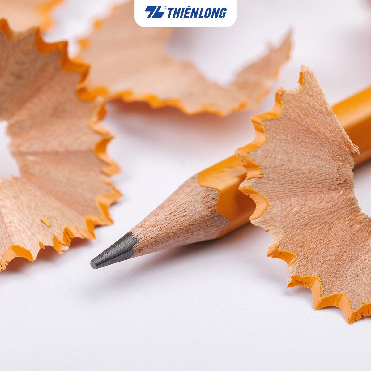 Combo 5 Bút chì gỗ Thiên Long GP-018- Độ cứng 2B