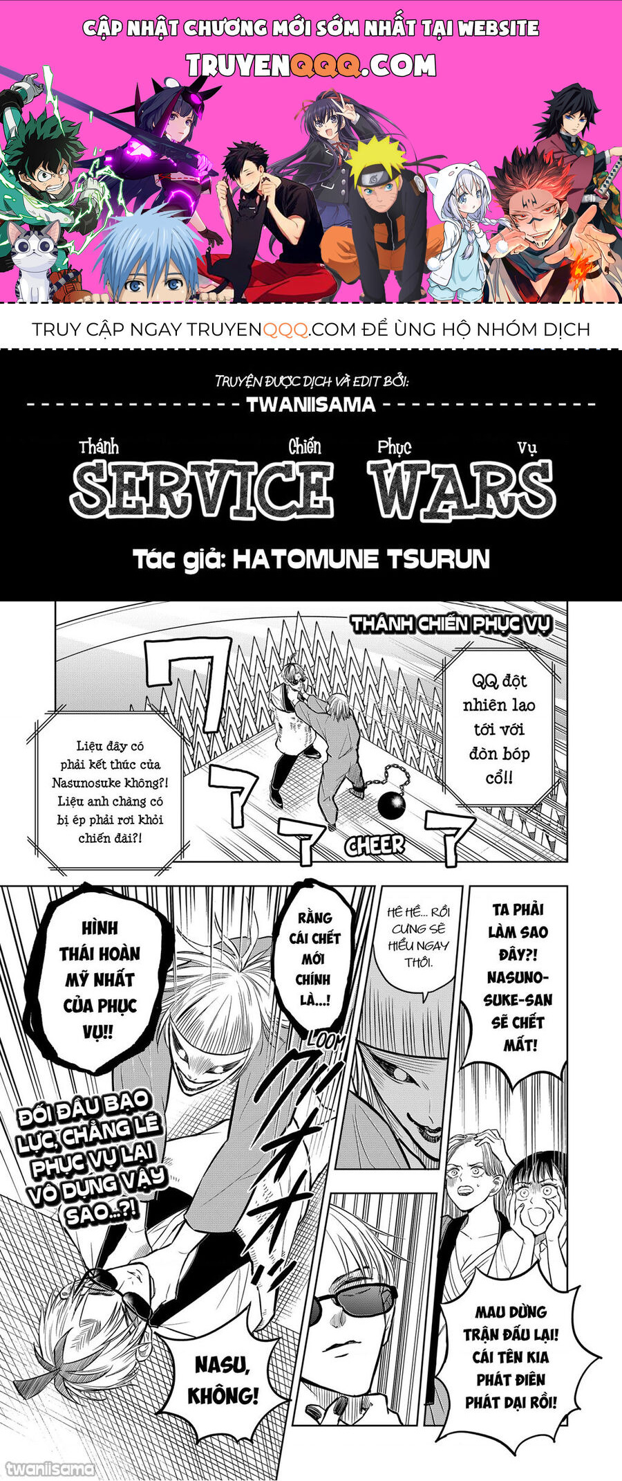 service wars - thánh chiến phục vụ chapter 30 1