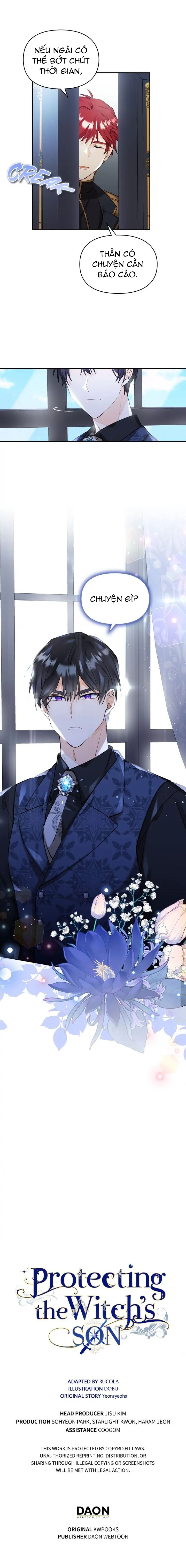 Lý Do Bảo Vệ Con Trai Của Phù Thủy chapter 9.2 - Trang 9