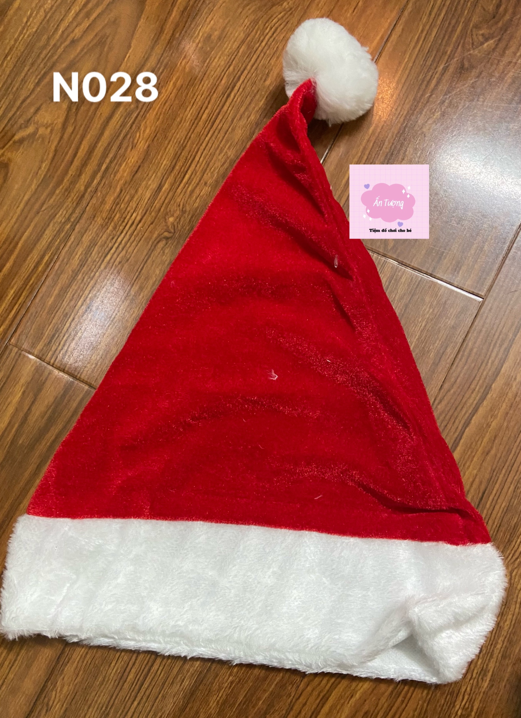 Bộ quần áo Ông Già Noel - Bộ trang phục hoá trang Ông già Noel người lớn- Bộ 7 chi tiết hoá trang ông già Noel