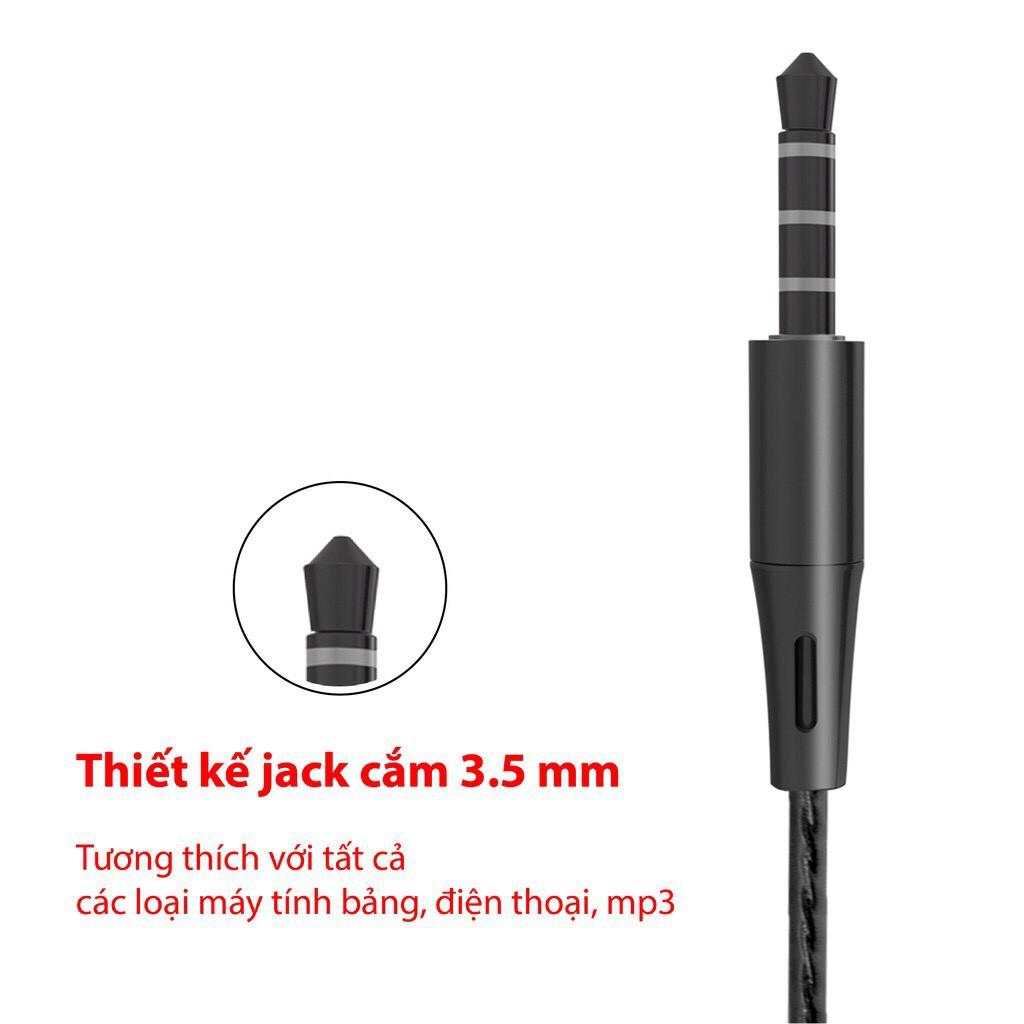 Tai Nghe Có Dây Earldom E28 Có Mic Jack 3.5 Hàng Chính Hãng