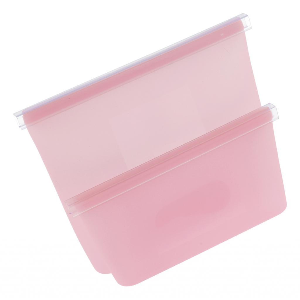 2/3 Chiếc Zip đựng Thực Phẩm Hàng đầu Bộ Túi đựng Trái Cây