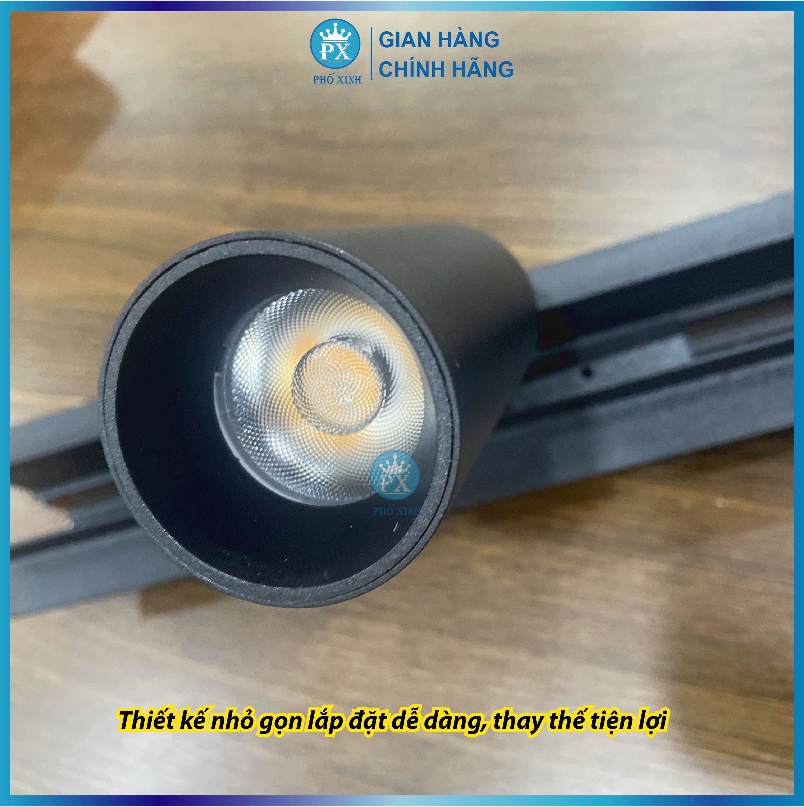 Bộ Đèn RỌI Ray Nam Châm 7W,12W  Chiếu Rọi SpotLight Sử Dụng Chip Led Osc am
