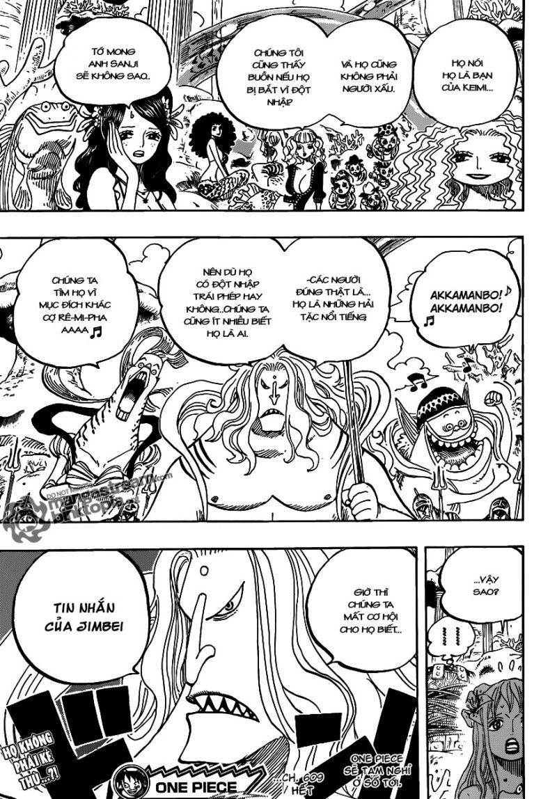 đảo hải tặc - one piece chapter 609 18