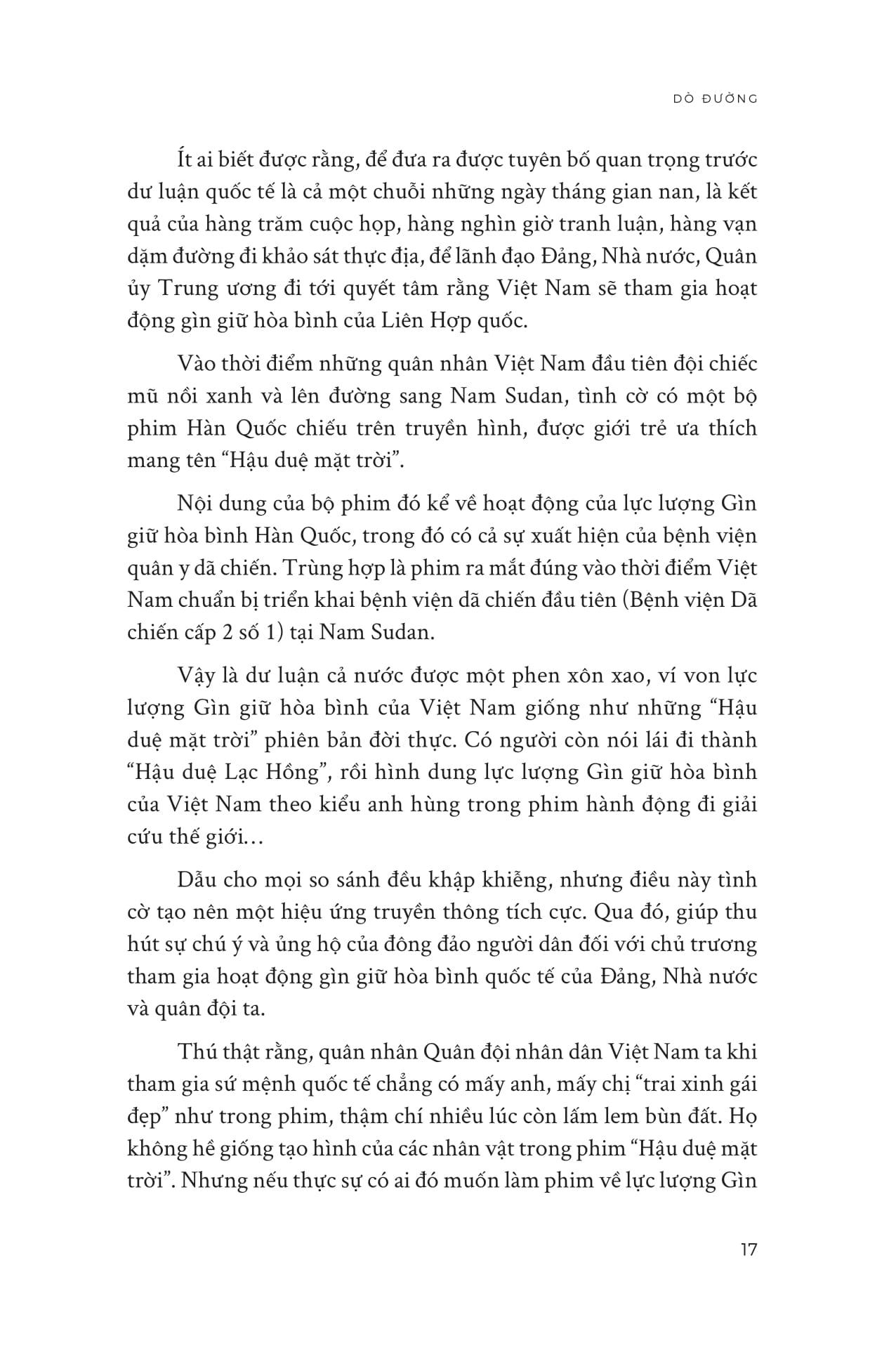 Sách - Hành Trình Vì Hòa Bình