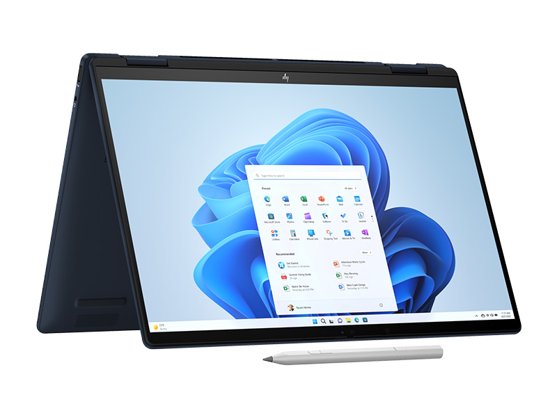 Laptop HP Envy X360 14-fc0161TU (Core Ultra 5-125U| 16GB RAM| 512GB SSD| Intel Graphics| 14&quot;2.8K| Blue) - Hàng Chính Hãng