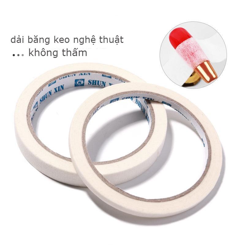 Cuộn băng keo dán mặt móng tạo viền Yapas nail 0.5cm x 170cm