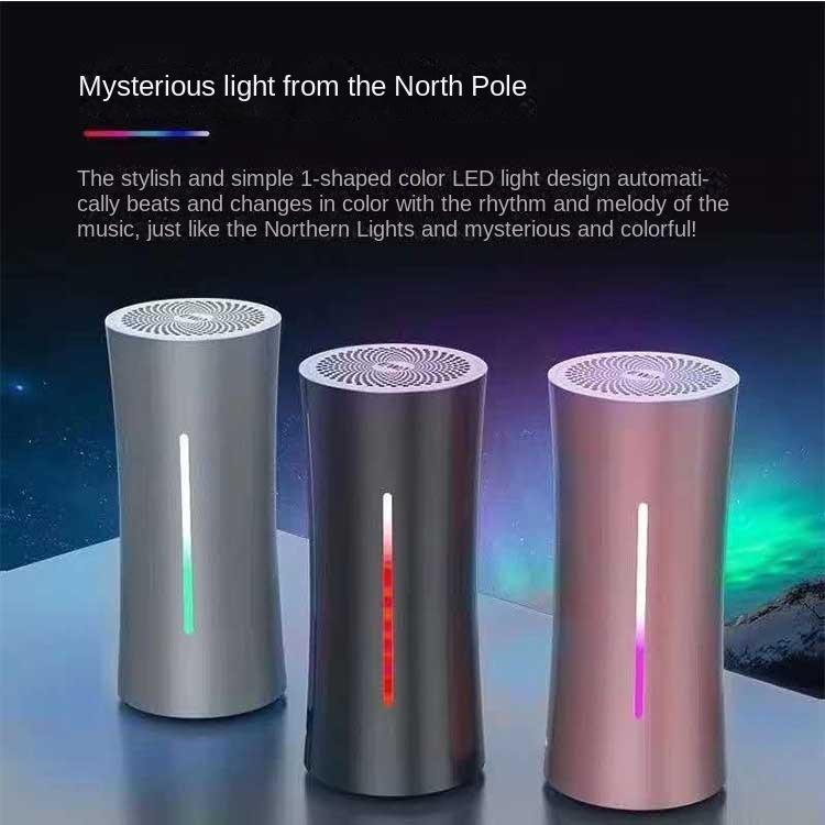 Loa Di Động Bluetooth, HIFI Bass Loa TWS, Loa Ngoài Trời Thể Thao Thẻ TF MP3 Người Chơi 6000 MAh Bluetooth 5.0 Color: Rose Gold