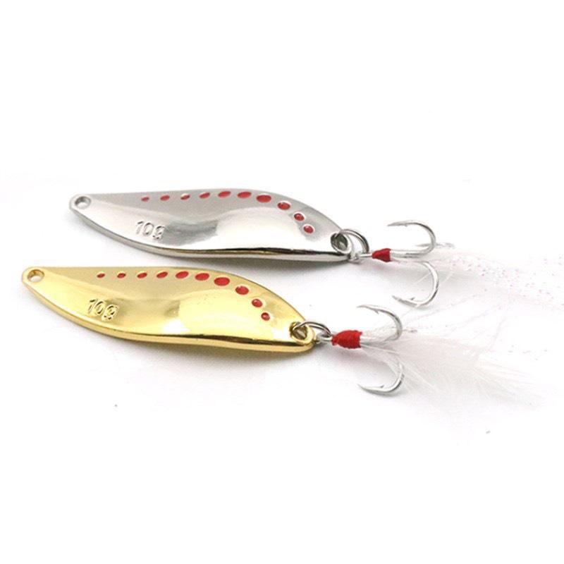 Mồi thìa lượn Spoon nặng 2,5g 5g 7,5g 10g chuyên câu cá suối, cá mương, câu lure