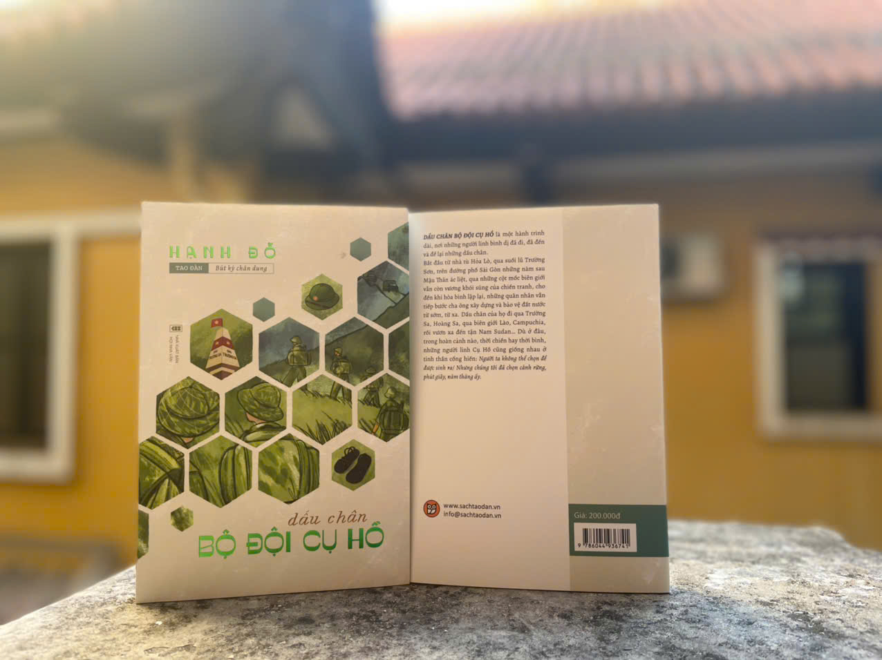 [Sách] Dấu chân Bộ đội Cụ Hồ - Hạnh Đỗ - Sách Tao Đàn