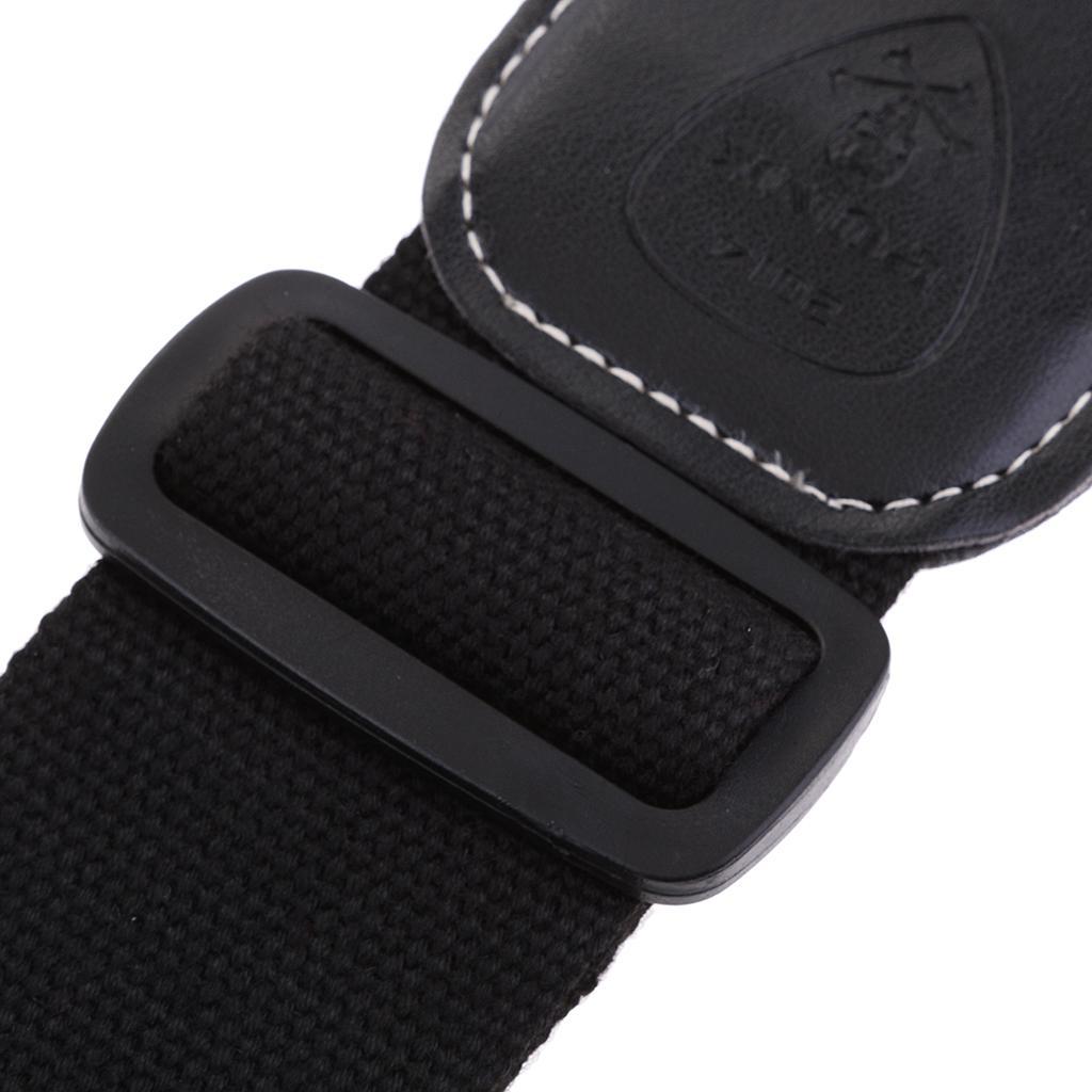 Guitar Strap & Strap Lock for Folk/Electric/Classical Guitar Bass Accessory