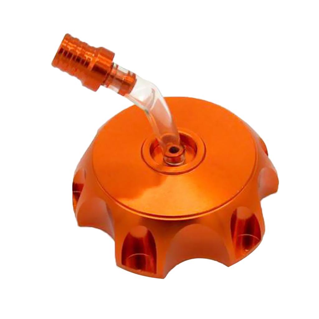 CNC Gas Fuel   Breather Vent Dirt  for 110 125 140cc Red/Orange