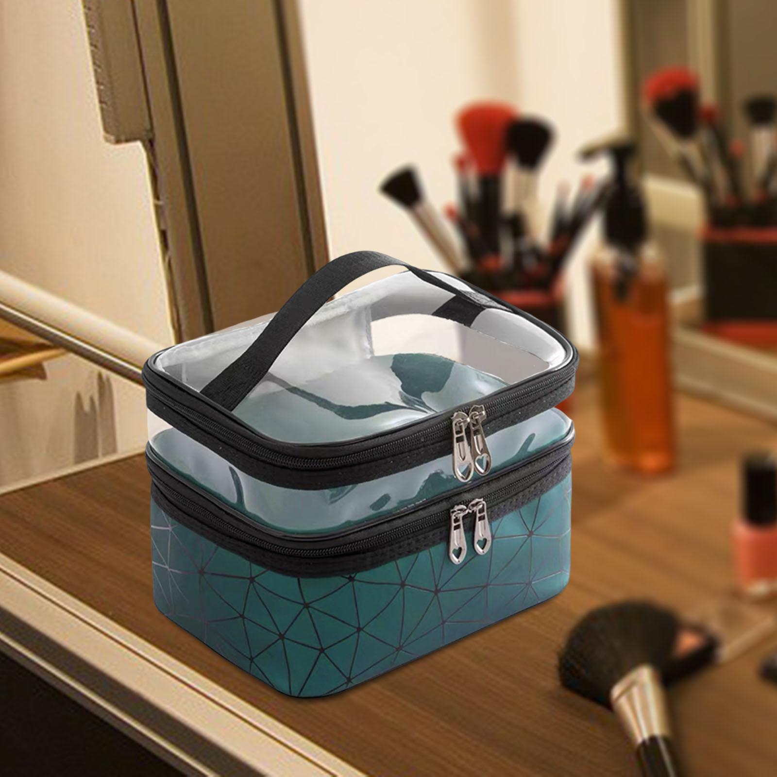 Makeup Cosmetic Bag Container Waterproof Storage Wash Bag for Women Brushes Accessories