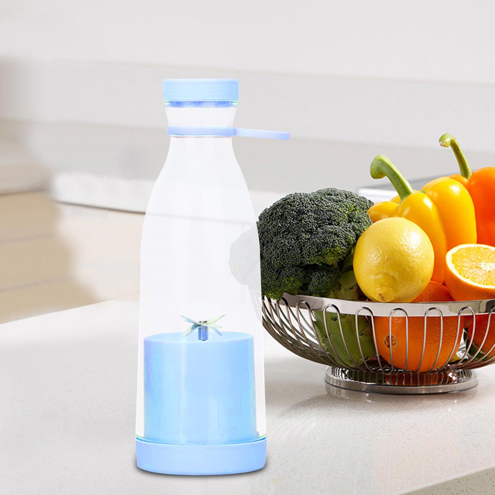 Electric Juicer Juice Mixer Portable Blender Multifunctional Office 6 Blade Personal Travel Blender Juicer Cup with Lids for Watermelon BBQ