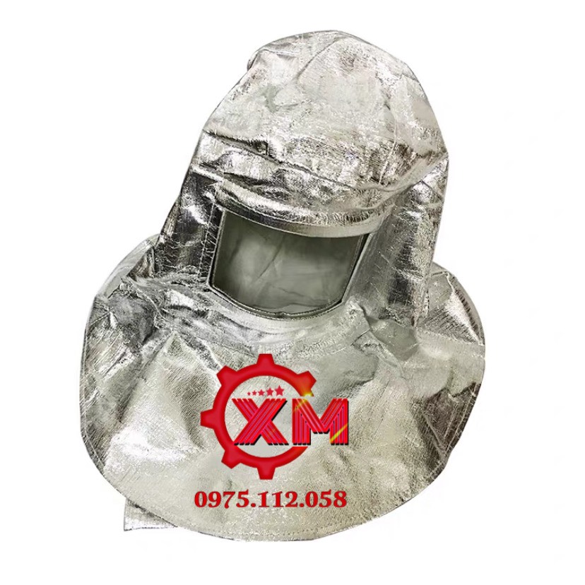 Quần áo chống cháy Amiang tráng bạc 500 độ