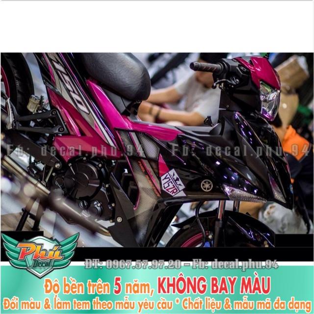 Tem rời exciter 150 Chrome cao cấp -1