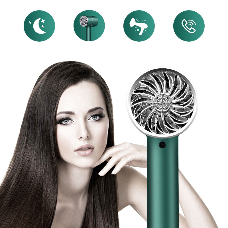 Máy sấy tóc tạo kiểu 2 chiều nóng lạnh công suất lớn, máy sấy cầm tay công nghệ Ion xanh hiện đại sang trọng