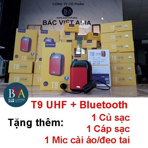 Loa trợ giảng Aporo T9 Bluetooth Mic không dây HÀNG chính hãng