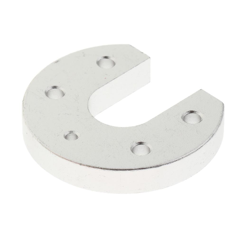 3D Printer Parts Hot End Circular Aluminum Mount Fixed Plate for Kossel V6 J Head