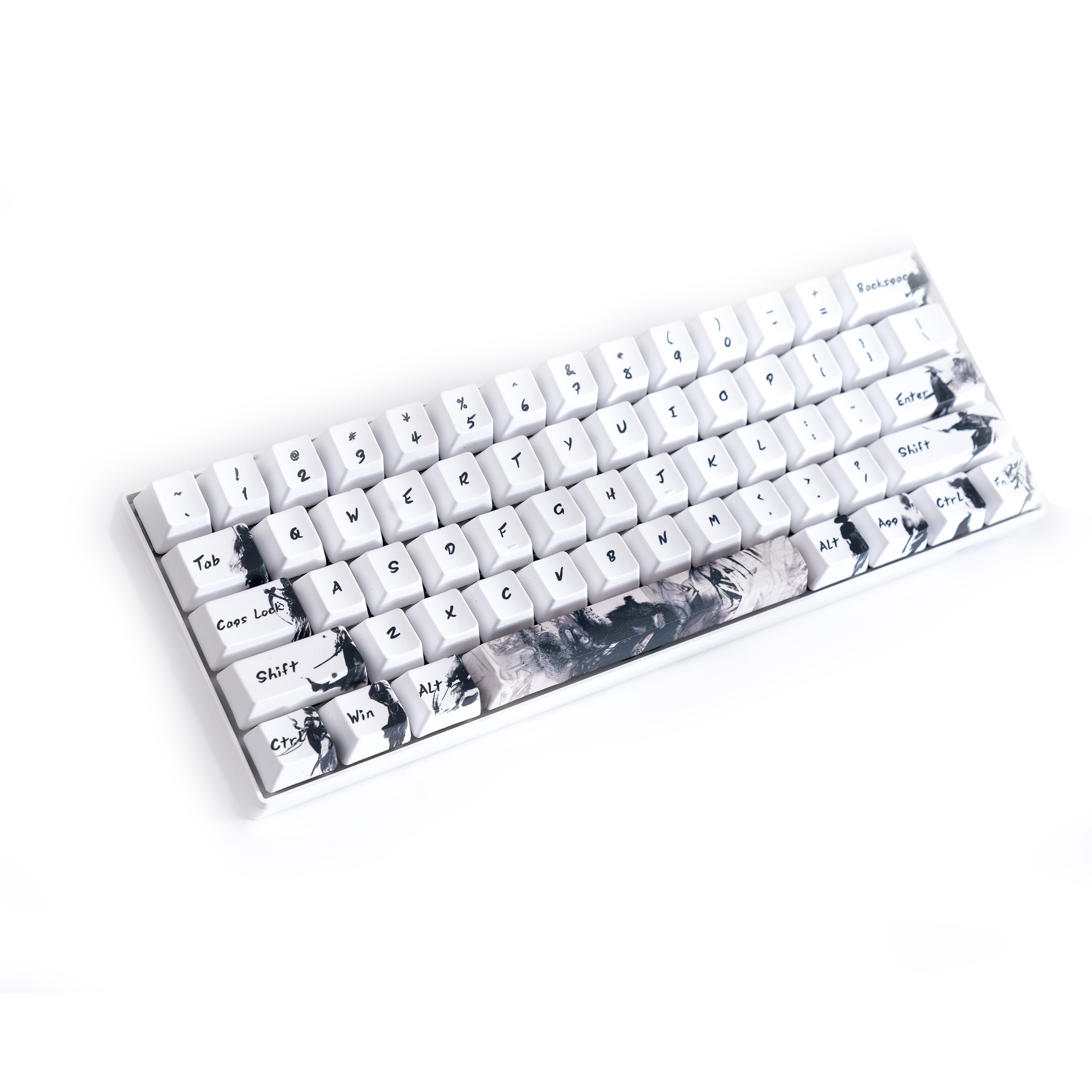 Bàn phím cơ không dây RK61 - Phiên bản giới hạn Kiếm Khách- Keycap PBT, công nghệ in Dye-sub. Chính hãng Royal Kludge