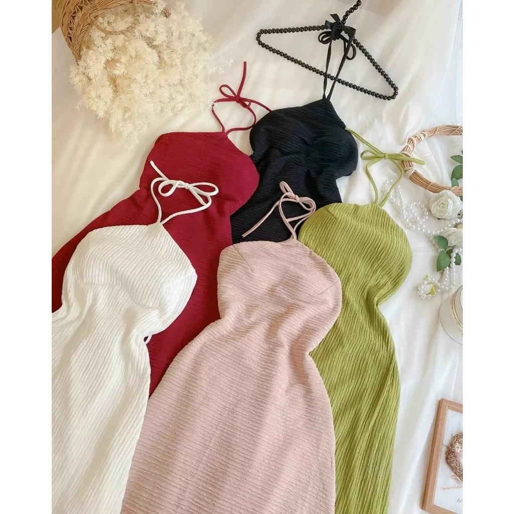 ĐẨM CỔ YẾM BODY THẮT DÂY LƯNG SEXY TÔN DÁNG CỰC HOT CHO CÁC BẠN NỮ