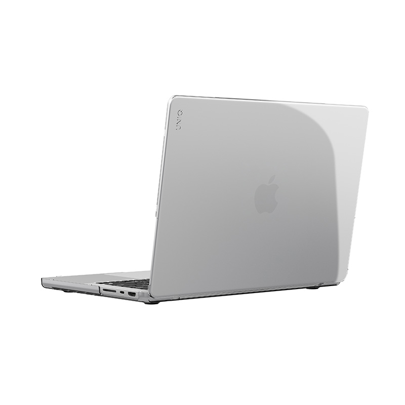 Ốp UNIQ VERO Cho MacBook Air 13inch M2-M5 (2022-2026) Trong Suốt Bảo Vệ Toàn Diện Tặng Kèm Phủ Phím Và Nắp Che Webcam Hàng Chính Hãng