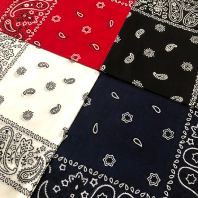 Khăn bandana - Khăn turban hoa tiết hạt điều - Maben