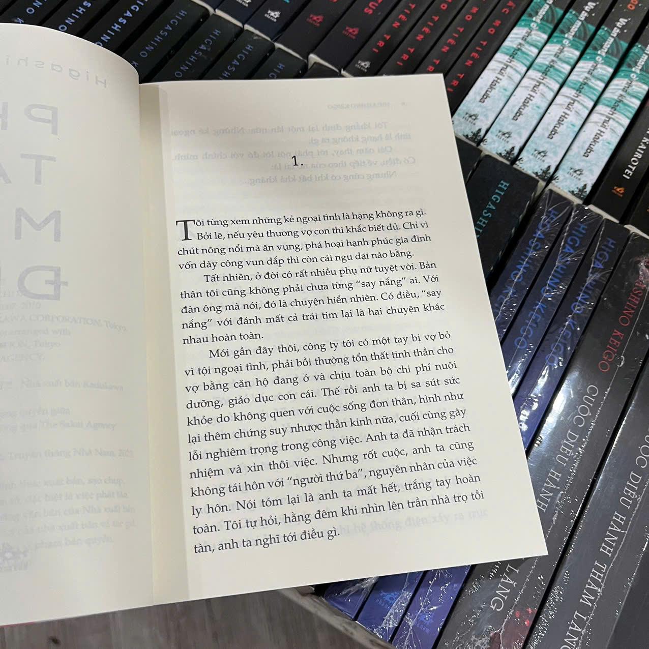Sách - Phố tan màn đêm (Higashino Keigo) (Nhã Nam HCM)
