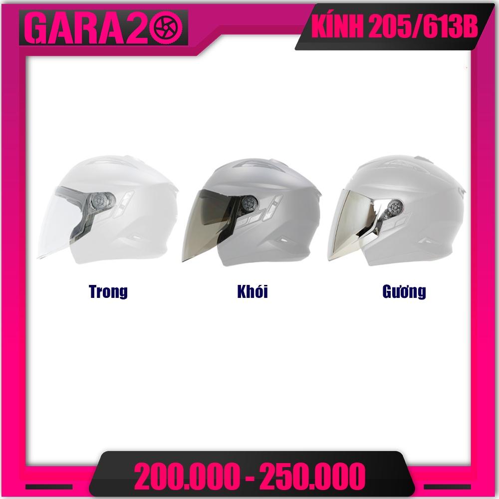 KÍNH MŨ 3/4 ZEUS 205 và ZEUS 613B (SẢN PHẨM KHÔNG BAO GỒM NÓN) - GARA20