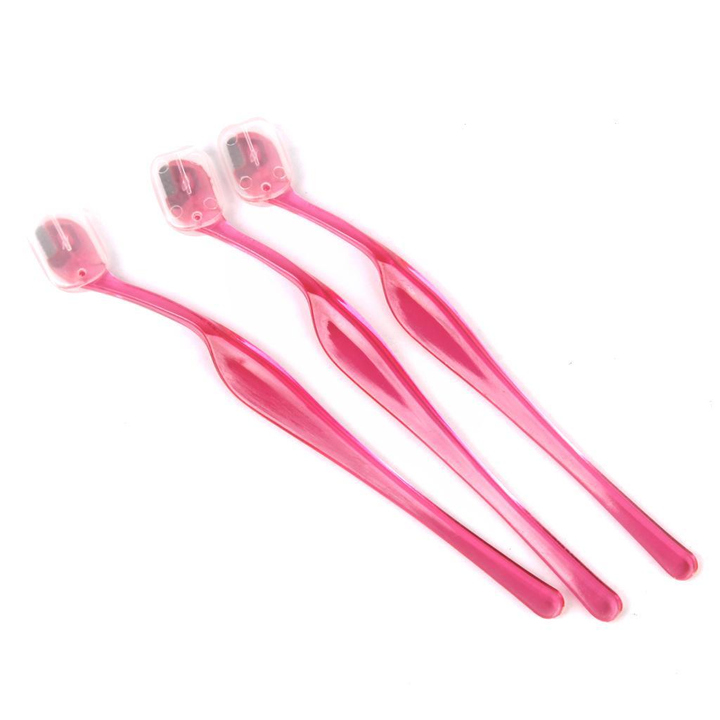 4-6pack 3 pieces Facial Tool Eyebrow Lip Razor Trimmer Blade Shaver Hair Remover