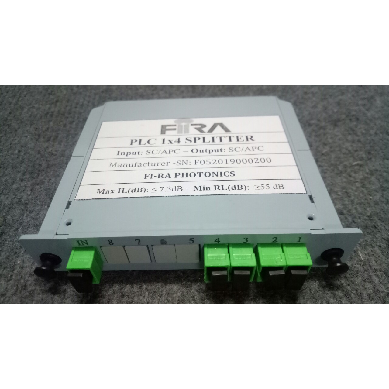 Bộ chia quang PLC 1*4 BOX SC/APC- Hàng chính Hãng