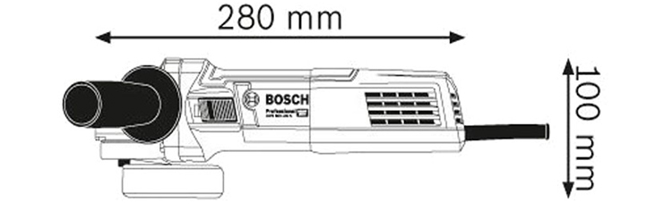 Máy Mài Góc Bosch GWS 900-100S Điều Chỉnh Tốc Độ