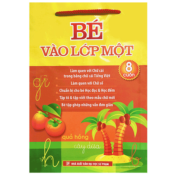 Bé vào lớp một ( Bộ túi 8 cuốn) - Tái Bản