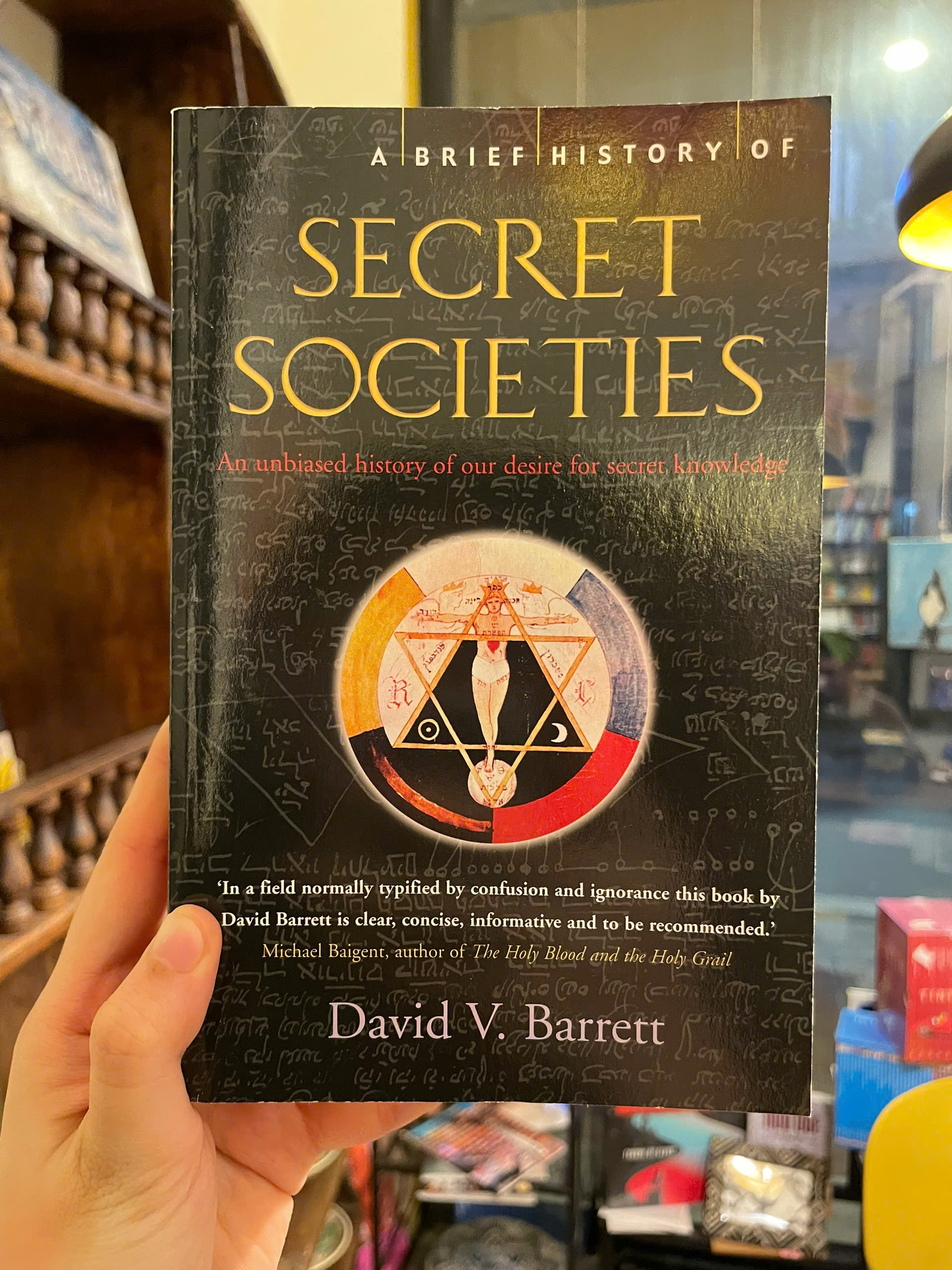 Sách - A Brief History of Secret Societies by David V. Barrett | History Nonfiction / Ngoại văn