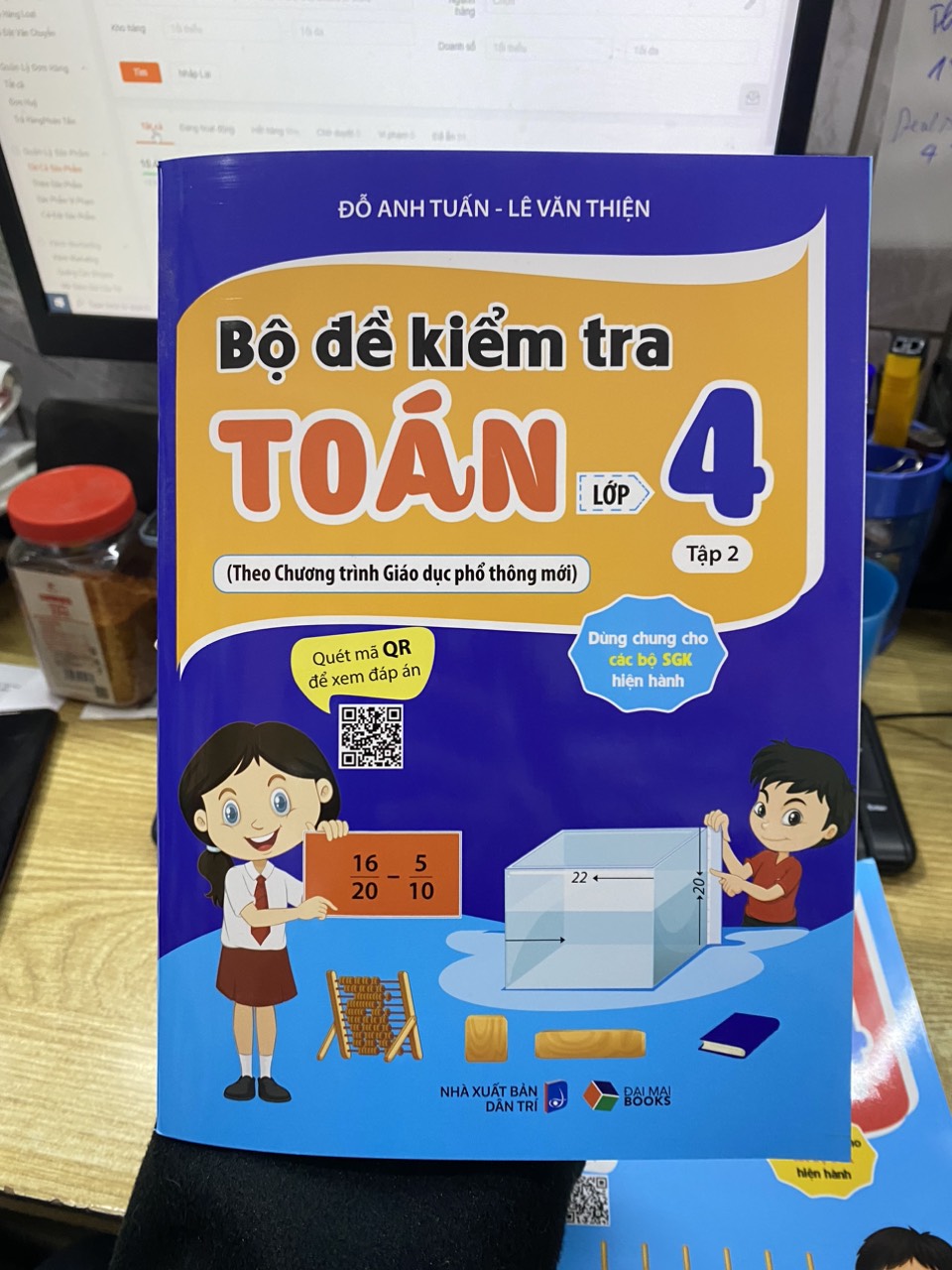 Bộ đề kiểm tra Toán lớp 4 tập 1 tập 2