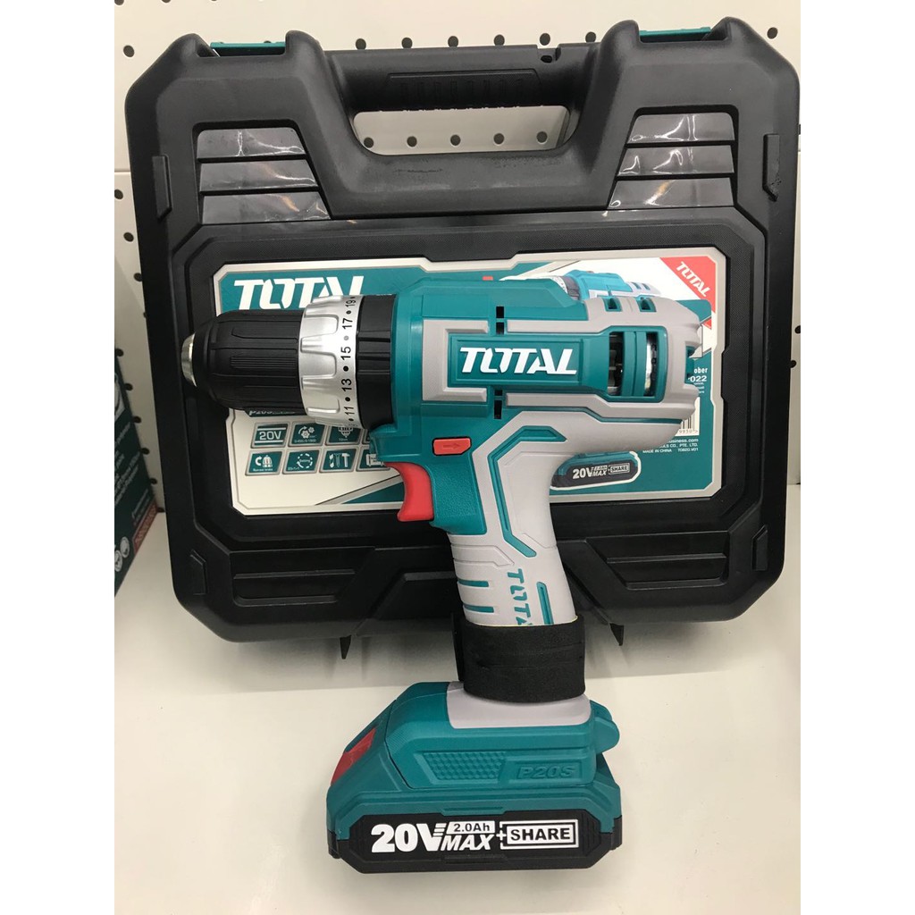 Máy khoan búa dùng pin Lithium 20V total TIDLI20031