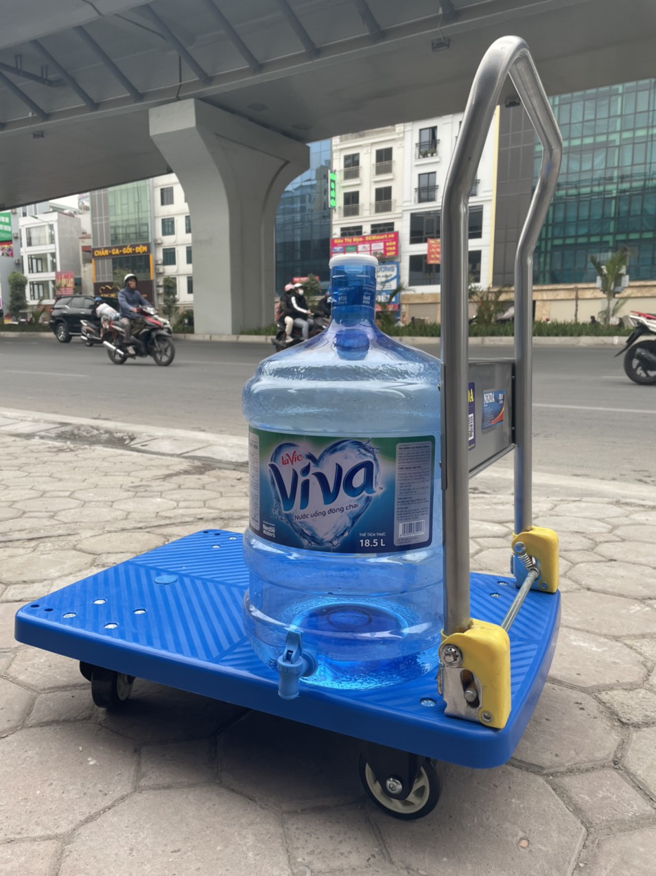 Xe đẩy hàng sàn nhựa NiNDA FD150