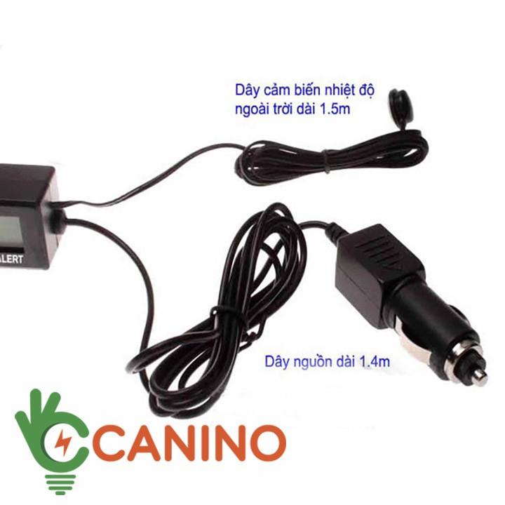 Đồng hồ điện tử mini trên ô tô EC88