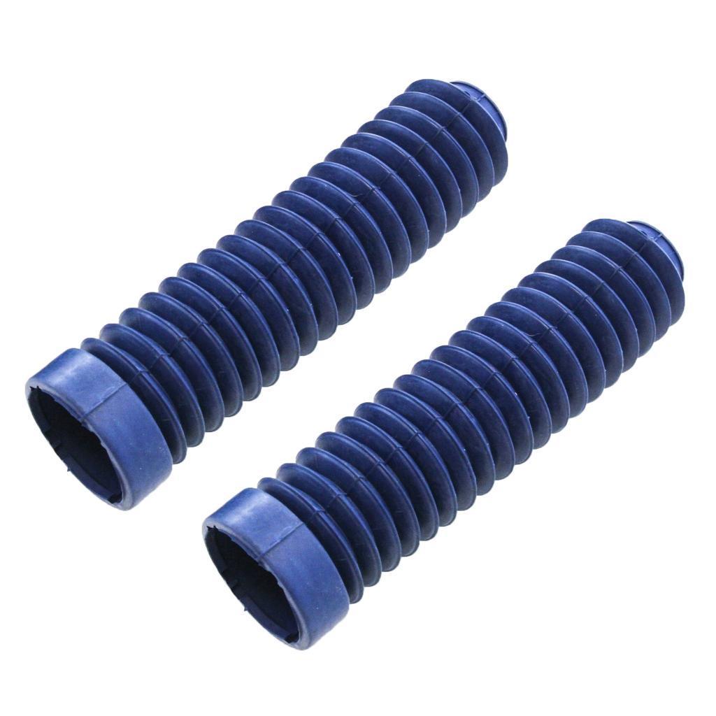 2x Front Fork Cover Dust Cover Boots Protector Shock   Cover Set